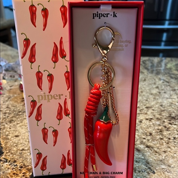 Piper K | Chili Pepper Bag Charm 🌶️✨ - Picture 3 of 5